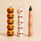 Haunted Trio Halloween Candles