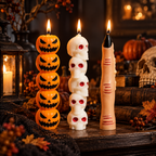 Haunted Trio Halloween Candles